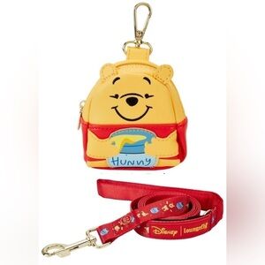 Loungefly Disney Winnie The Pooh Pet Bag & Matching Loungefly Leash Size SMALL